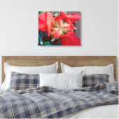 Toile rouge Iris (Insitu(Chambre))