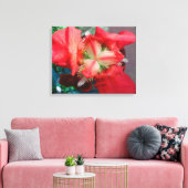 Toile rouge Iris (Insitu(Salon))
