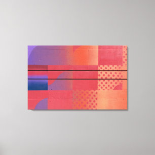 Toile Rouge & Orange - Collection Art de rue