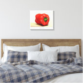 Toile Rouge Paprika classique légume huile de vie morte (Insitu(Chambre))