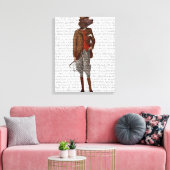 Toile Rouge Setter Rider Full (Insitu(Salon))