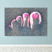 Toile ROUGE TOES 32x48 (Insitu (Plancher de Bois))