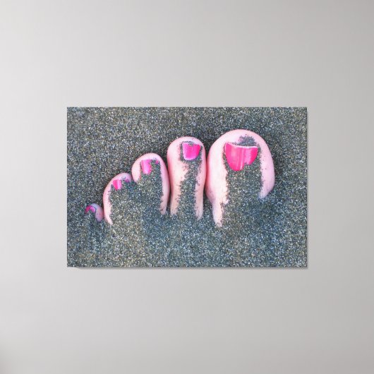 Toile ROUGE TOES 32x48 (Recto)