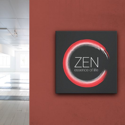 Toile Rouge Zen