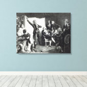 Toile Rouget de L'Isle (Insitu (Plancher de Bois))