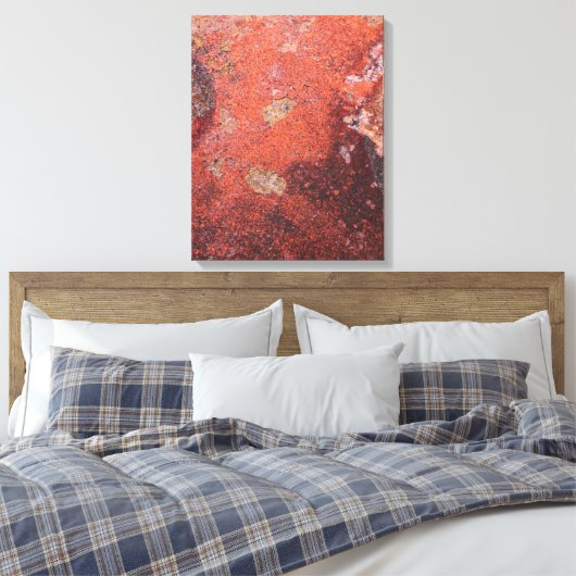 Toile Rouille Abstraite (Insitu(Chambre))