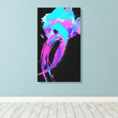 Toile Rouleau à poitrine Abstraite Lilac (Insitu (Plancher de Bois))