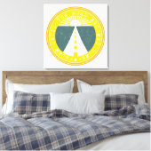 Toile rouler jusqu'à ce que la route devienne la maison (Insitu(Chambre))