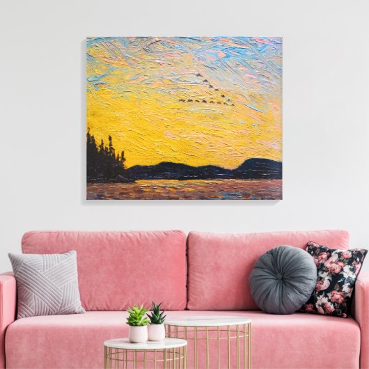 Toile Round Lake Mud Bay | Tom Thomson | (Insitu(Salon))