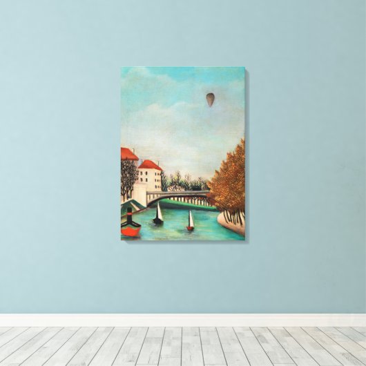 Toile Rousseau - Étude pour la vue du Pont de Sèvres (Insitu (Plancher de Bois))