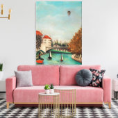 Toile Rousseau - Étude pour la vue du Pont de Sèvres (Insitu(Salon))