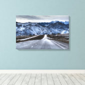 Toile Route 15 en hiver (Insitu (Plancher de Bois))