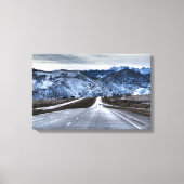 Toile Route 15 en hiver (Recto)