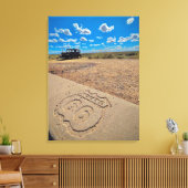 Toile route 66 (Insitu(Salon))