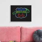 Toile Route 66, chemin Mother (Insitu(Salon))