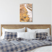 Toile Route à fleurs jaunes (Insitu(Chambre))