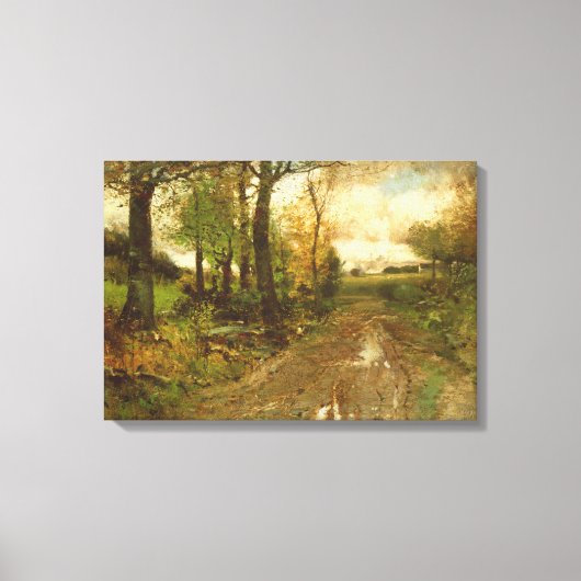 Toile Route à travers les bois (Recto)