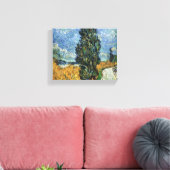 Toile Route avec cyprès de Van Gogh Impressionnisme (Insitu(Salon))