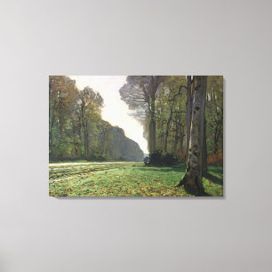 Toile Route de Claude Monet à Bas-Breau, Fontaineblea
