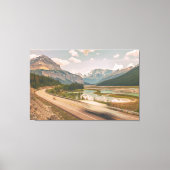 Toile Route de Icefield Parkway (Recto)