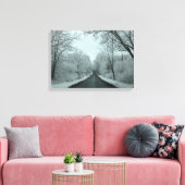 Toile Route d'hiver (Insitu(Salon))