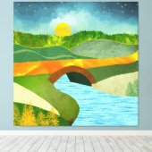 Toile Route d'or (Insitu (Plancher de Bois))