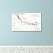 Toile Route du Missouri à l'Oregon 4 (Insitu (Plancher de Bois))