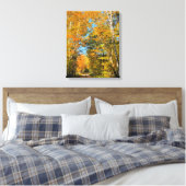 Toile Route rurale Automne Colonnes New Hampshire (Insitu(Chambre))