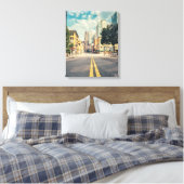 Toile Route vers le centre ville (Insitu(Chambre))