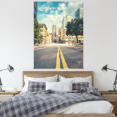 Toile Route vers le centre ville (Insitu(Chambre))