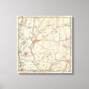 Toile Routes de bicyclette à New York et Connecticut 11