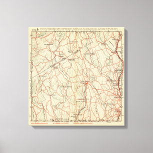 Toile Routes de bicyclette à New York et Connecticut 7