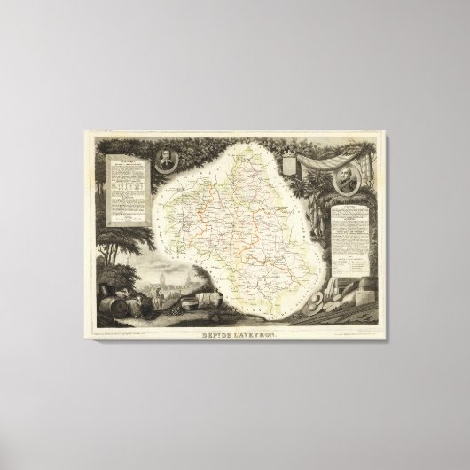 Toile Routes, villes, villes (Recto)