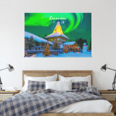 Toile Rovaniemi, Finlande - Aurore magique (Insitu(Chambre))