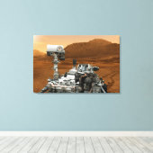 Toile Rover Curiosity Du Laboratoire Scientifique Mars.  (Insitu (Plancher de Bois))