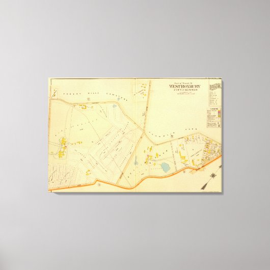 Toile Roxbury Ouest, Massachusetts 4 (Recto)