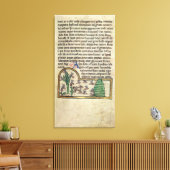 Toile Roy Page de texte avec illustration (Insitu(Salon))