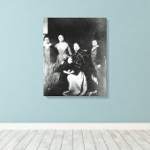 Toile Royal Family (Insitu (Plancher de Bois))