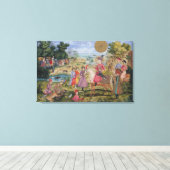 Toile Royal Hunt, d'Ispahan, Iran (Insitu (Plancher de Bois))