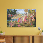 Toile Royal Hunt, d'Ispahan, Iran (Insitu(Salon))