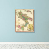 Toile Royaume de Naples ou Les Deux Sicilies (Insitu (Plancher de Bois))