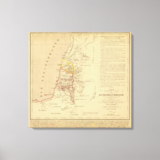 Toile Royaume d'Herode (Recto)