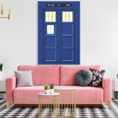 Toile Royaume-Uni - Blue Police Public Call Box 1 (Insitu(Salon))
