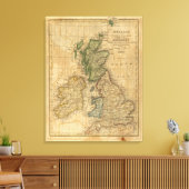 Toile Royaume-Uni d'Angleterre, d'Écosse et d'Irlande (Insitu(Salon))