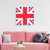 Toile Royaume-Uni Union Jack Drapeau des colonies britan (Insitu(Salon))
