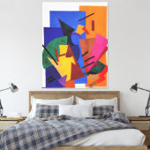 Toile Rozanova - Vol d'un avion, (Insitu(Chambre))