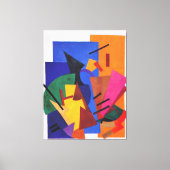 Toile Rozanova - Vol d'un avion, (Recto)