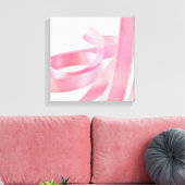 Toile Ruban rose (Insitu(Salon))