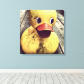Toile Rubber Jaune Ducky a besoin d'un bain ! (Insitu (Plancher de Bois))