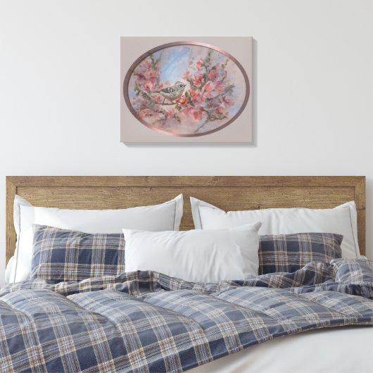 Toile Ruby Crowned Kinglet 16x20" (Insitu(Chambre))